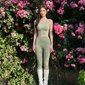 The PULAM Double Strap Sports vest - Asymmetrical Illusion Activewear Crop Tank