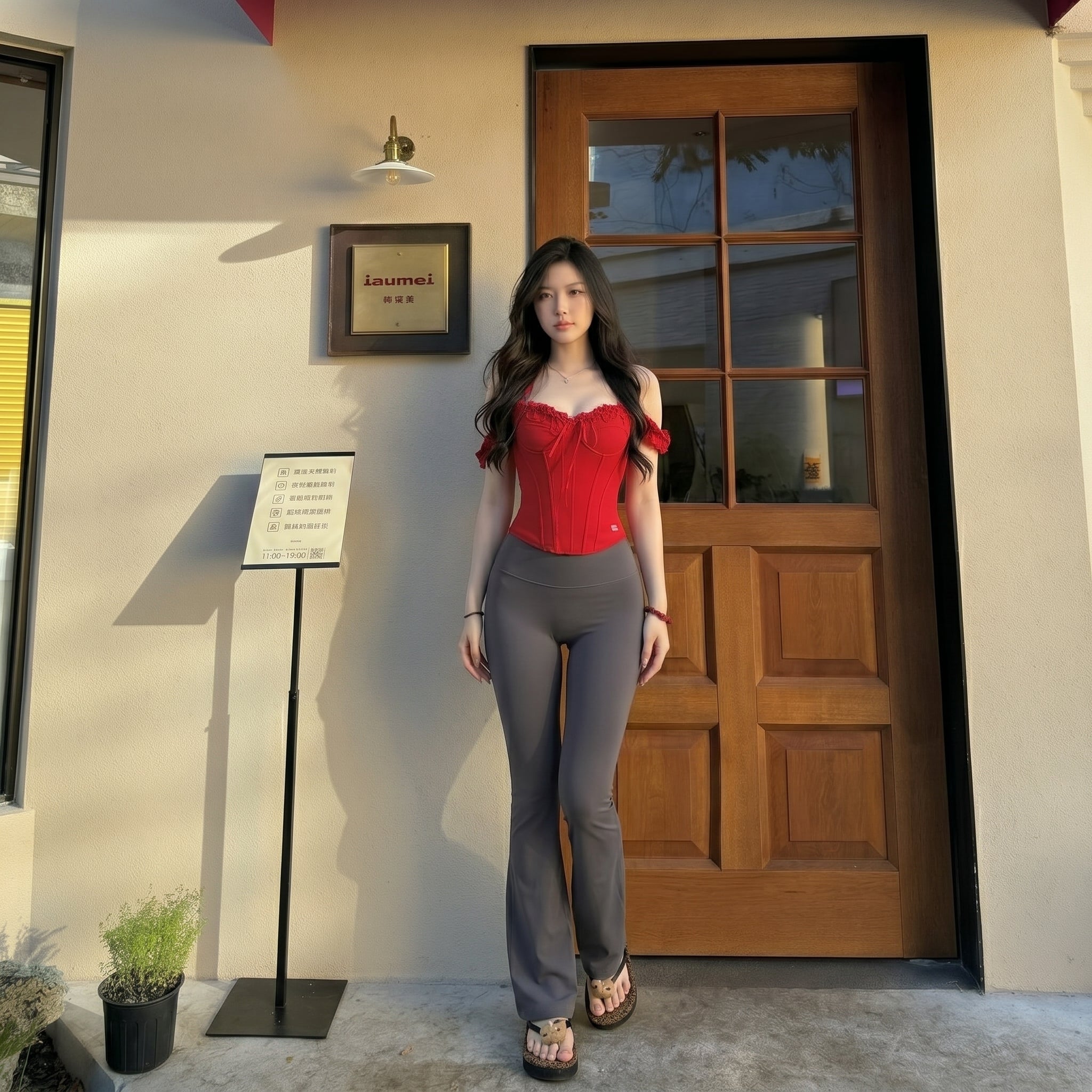 The PULAM Premium Seamless High-Waisted Flare Leggings - Sculpting Bootcut Yoga Pants with Tummy Control