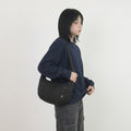 THE PULAM Large Capacity Nylon Crescent Shoulder Bag | Lightweight Multi Pocket Crossbody Bag for Travel & Daily Use