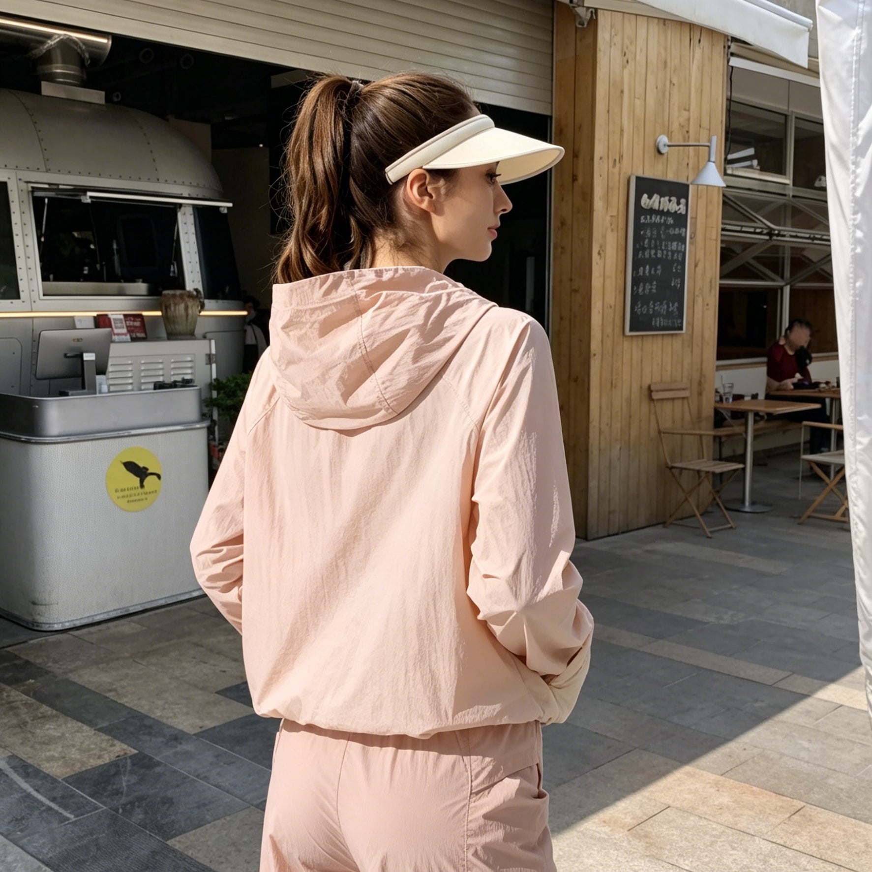 THE PULAM UPF Sun Protection Windbreaker - Lightweight Utility Hooded Jacket